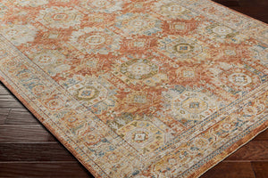 Crescentia Rust Area Rug - Clearance