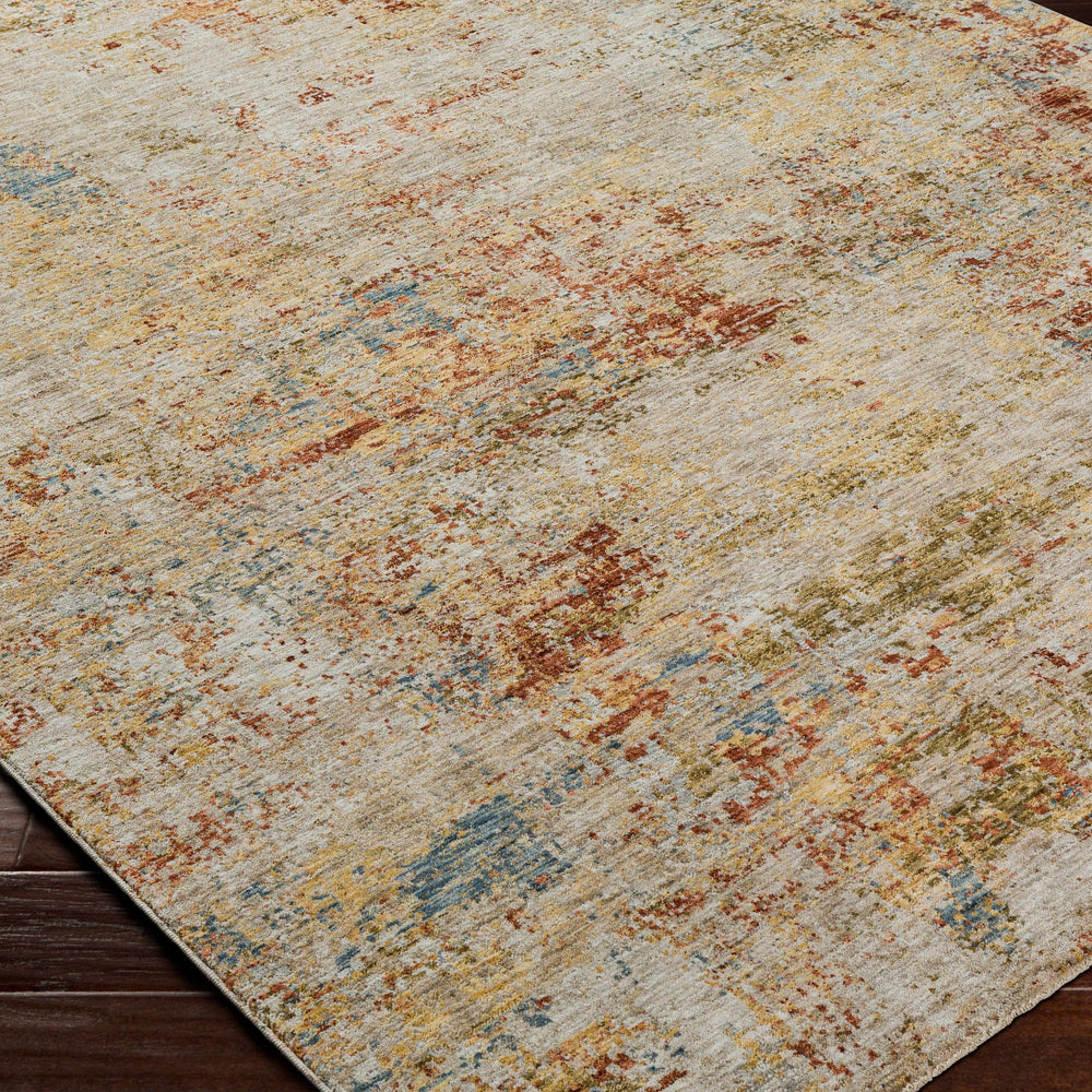 Eula Textured Rug with Fringes