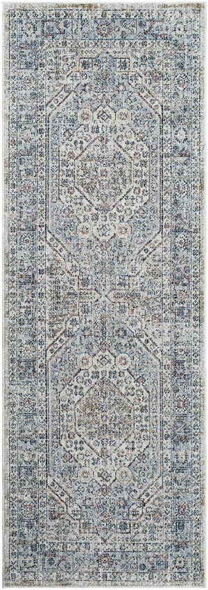 Kalei Beige & Blue Area Rug - Clearance