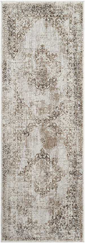 Kosta Beige Medallion Area Rug - Clearance