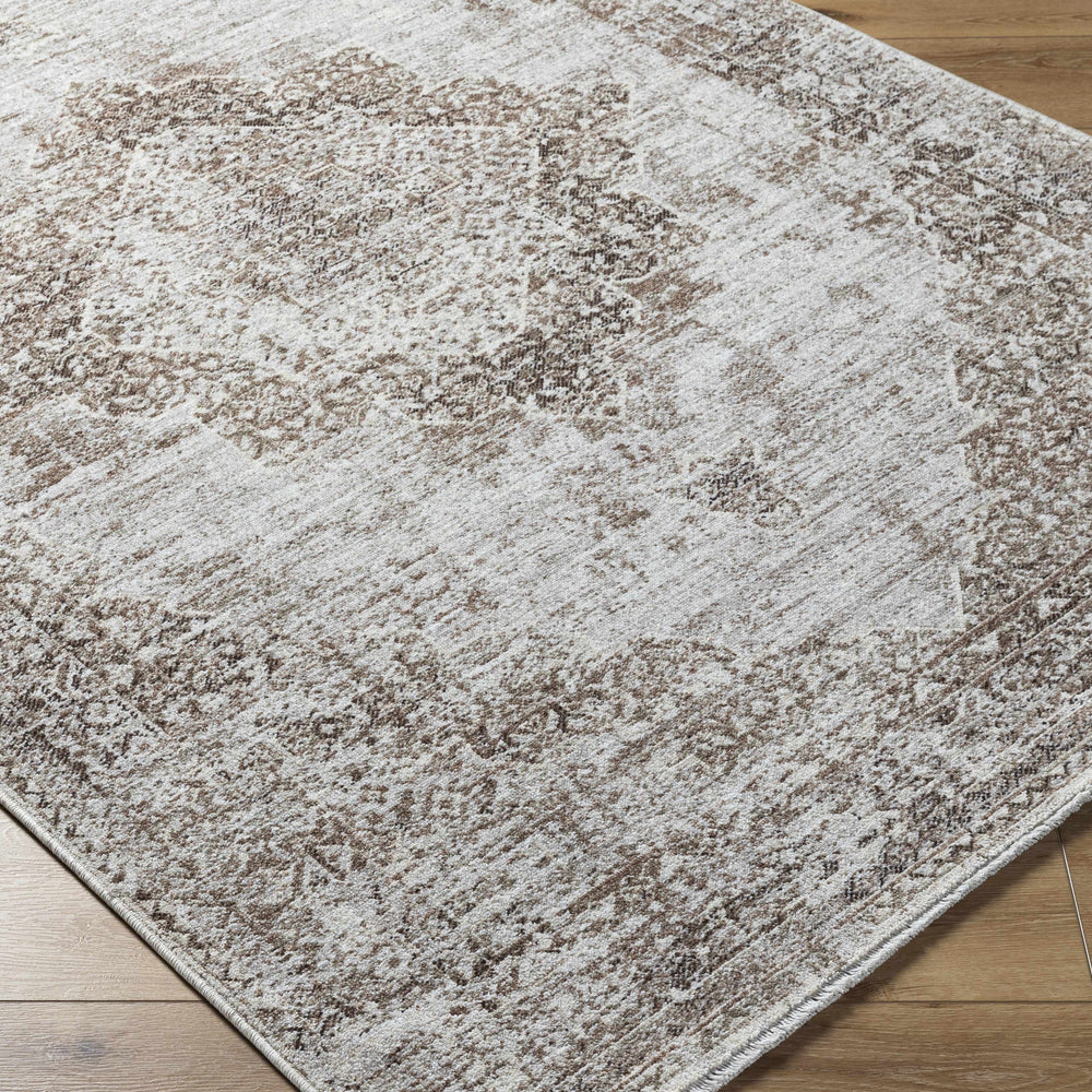 Kosta Beige Medallion Area Rug - Clearance
