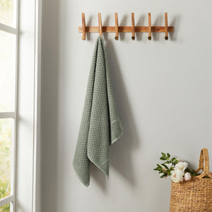 Cotton Diamond Waffle Weave Bath Towel Set - Grayson Collection
