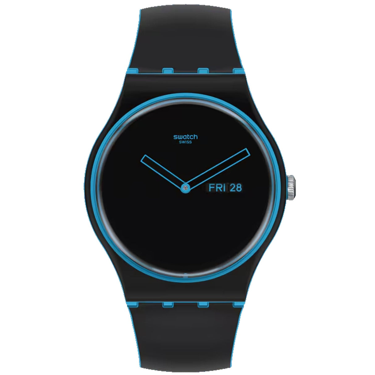 Swatch Men's Originals Monthly Drops Minimal Line Blue
