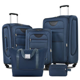 Softside Luggage Expandable 3 Piece Set Suitcase with Duffel Bag Upright Spinner Softshell Lightweight Luggage Travel Set - Tuesday Morning - Luggage Sets