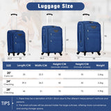Softside Luggage Expandable 3 Piece Set Suitcase with Duffel Bag Upright Spinner Softshell Lightweight Luggage Travel Set - Tuesday Morning - Luggage Sets
