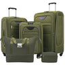 Softside Luggage Expandable 3 Piece Set Suitcase with Duffel Bag Upright Spinner Softshell Lightweight Luggage Travel Set - Tuesday Morning - Luggage Sets