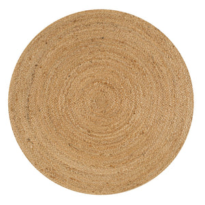 Soleil Natural Jute Braided Circle Round Area Rug - Tuesday Morning - Area Rugs