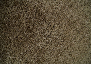 Solid 3x5, 4X6 and 5x7 Hand Woven Shag Brown Soft Viscose Area Rug