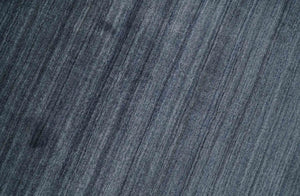 Modern Solid Blue 5x7 Blended Bamboo Silk Hand Woven Area Rug