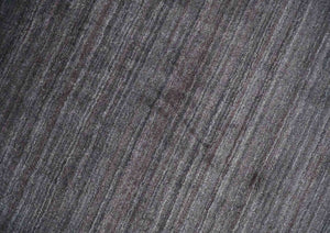 Solid Charcoal Scandinavian 5x7 Blended Wool Flatwoven Area Rug