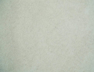 Custom Made Modern Solid Ivory Hand Tufted Wool Rug