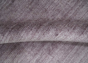Solid Lavender Purple Scandinavian 5x7 Blended Wool Flatwoven Area Rug
