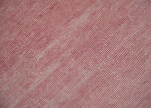 Solid Pink Custom Made Modern Contemporary Hand knotted wool Area Rug