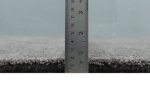 Solid Charcoal Woolen Hand Tufted contemporary area Rug