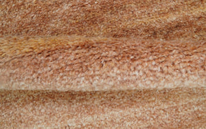 Solid Rust Hand knotted Contemporary Custom Made wool Area Rug