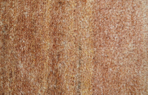 Solid Rust Hand knotted Contemporary Custom Made wool Area Rug