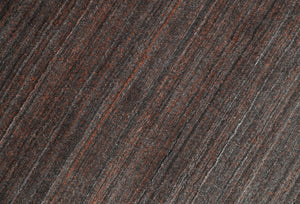 Modern Solid Brown 5x7 Blended Wool Flatwoven Area Rug