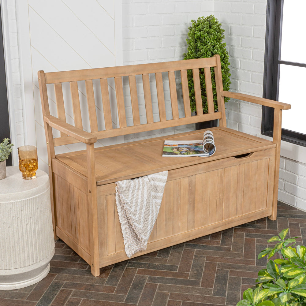Sophie-traditional-farmhouse-lift-top-acacia-wood-storage-&-entry-bench-Outdoor-Storage-Boxes