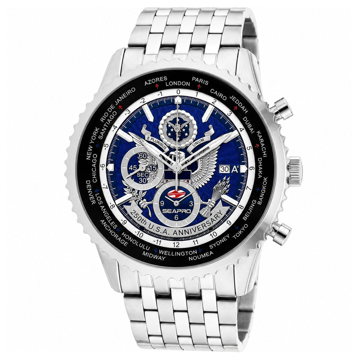 Seapro Men's 250th Anniversary Meridian Limited Edition Timepiece