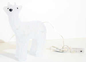 Acrylic Reindeer 8 LED - B/O - 8.5"