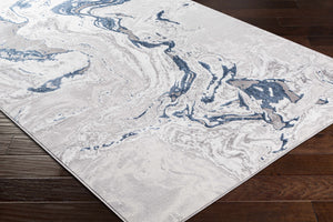 Speldhurst Blue Marble Rug