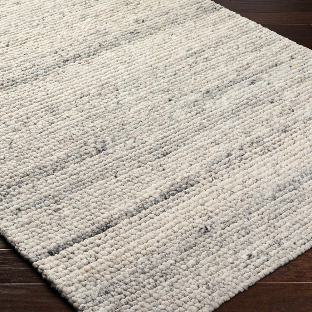 Olisa Cream & Gray Wool Area Rug