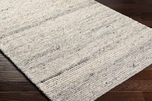 Olisa Cream & Gray Wool Area Rug
