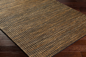 Riki Black Area Rug
