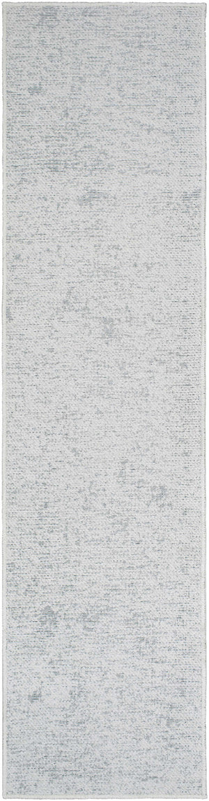 Isako Cream & Gray Solid Washable Area Rug - Clearance