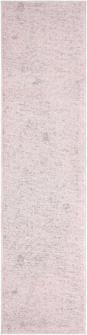 Isako Dusty Pink Solid Washable Area Rug - Clearance