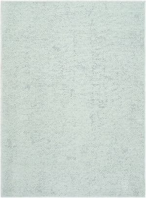 Isako Seafoam Solid Washable Area Rug - Clearance