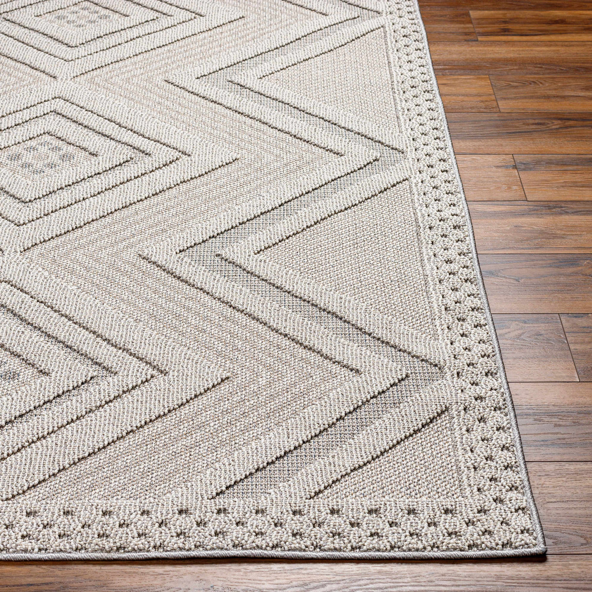 Aimee Natural Gray Area Rug - Clearance