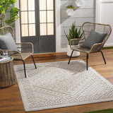 Hibah Natural Gray Area Rug - Clearance
