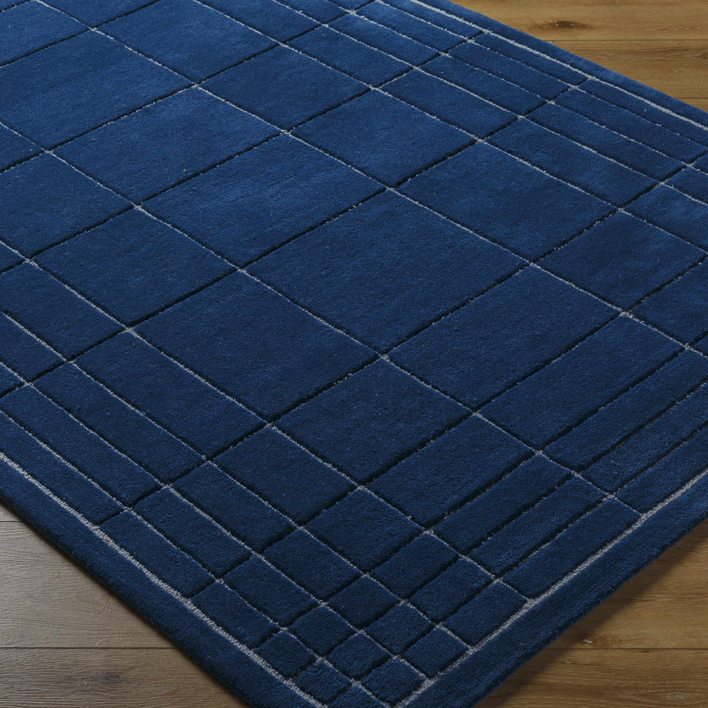 Sedna Navy Wool Area Rug