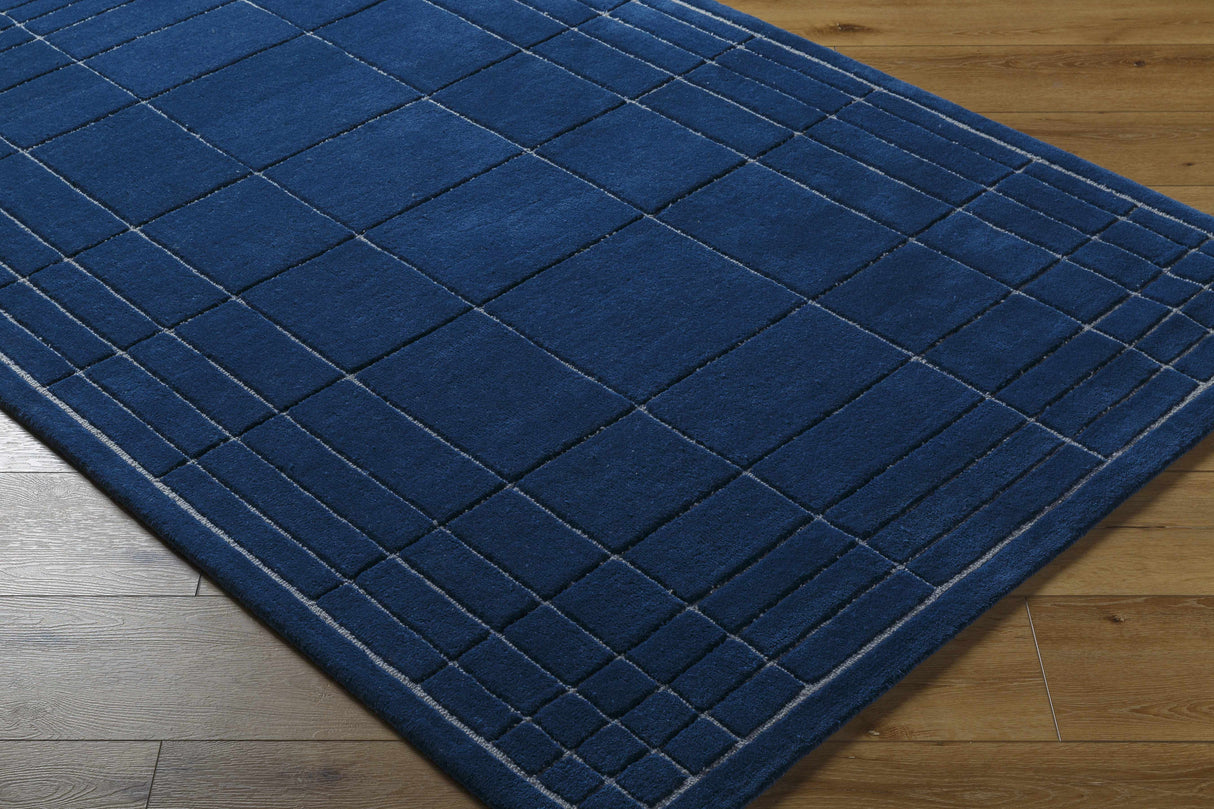 Sedna Navy Wool Area Rug
