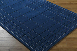 Sedna Navy Wool Area Rug
