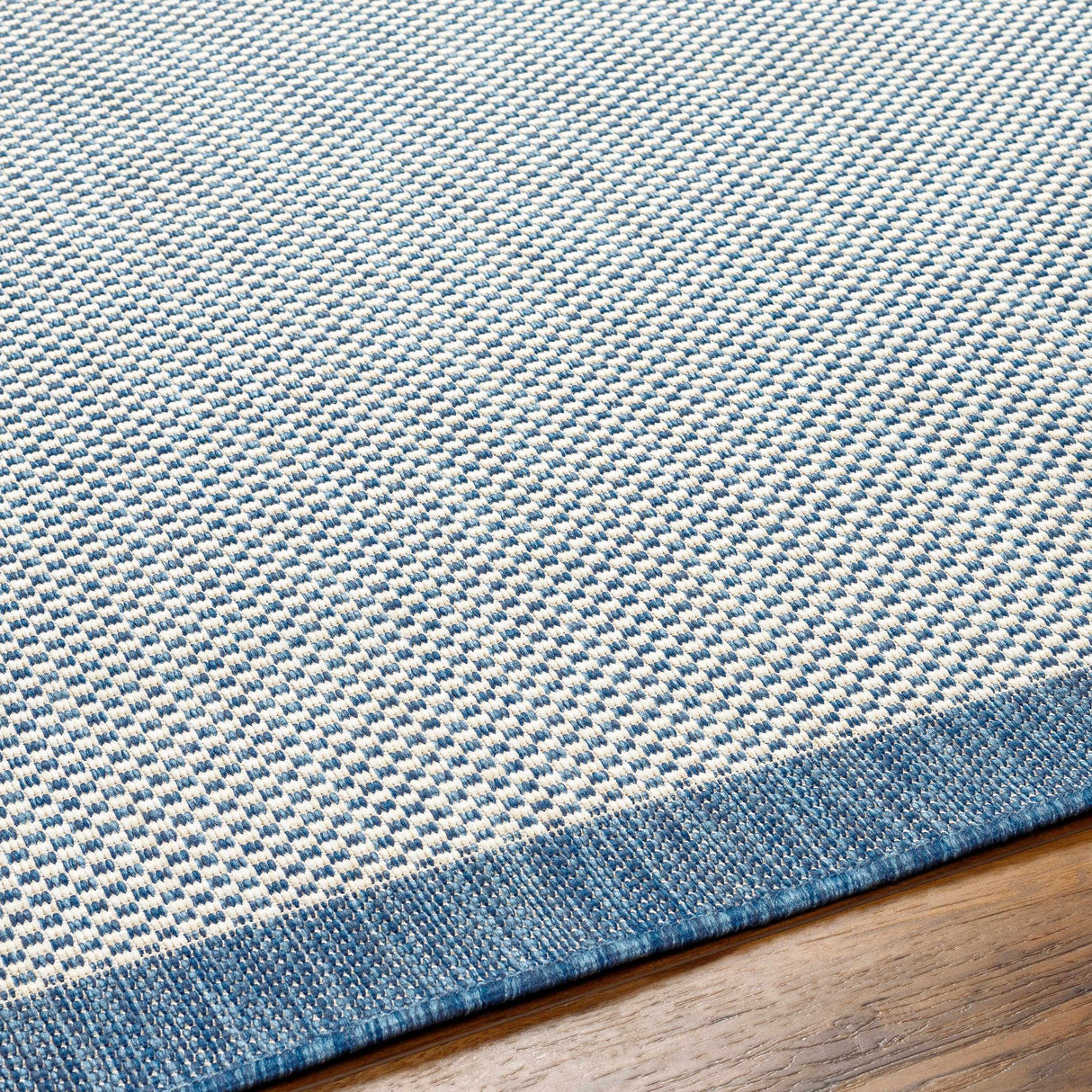 Aleid Blue Outdoor Area Rug - Clearance