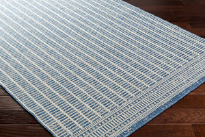 Amena Blue Outdoor Area Rug - Clearance