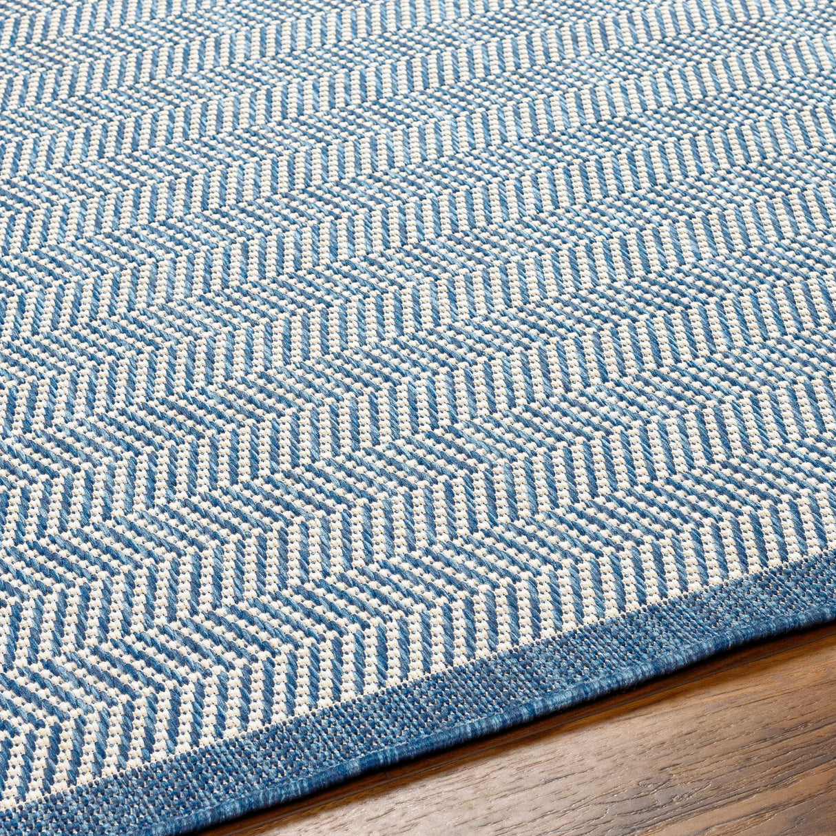 Genet Blue Area Rug - Clearance