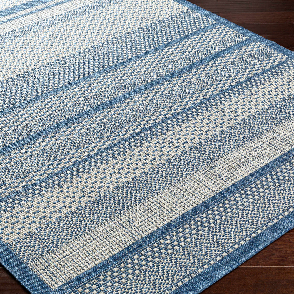 Hessa Blue Area Rug