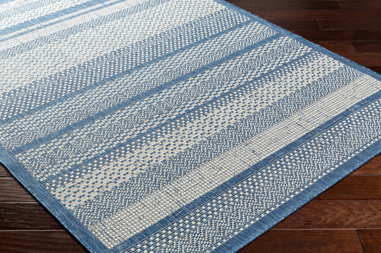 Hessa Blue Area Rug