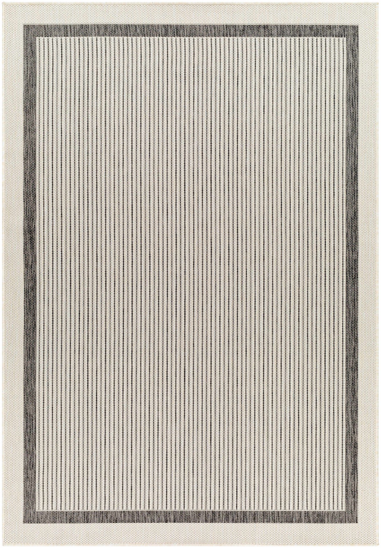 Hevel Black & White Area Rug - Clearance