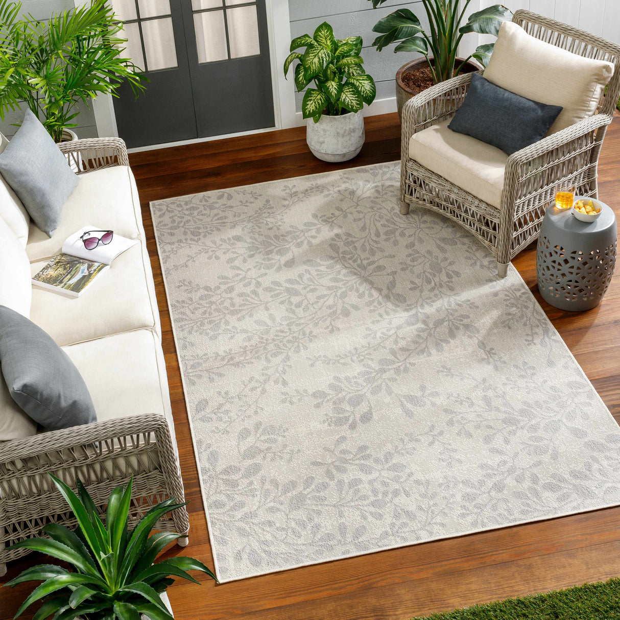 Idina Cream Area Rug - Clearance