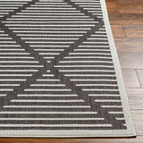 Anah 3D Black Outdoor Rug