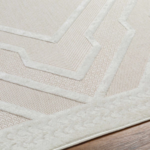 Anja Cream Outdoor Rug - Clearance