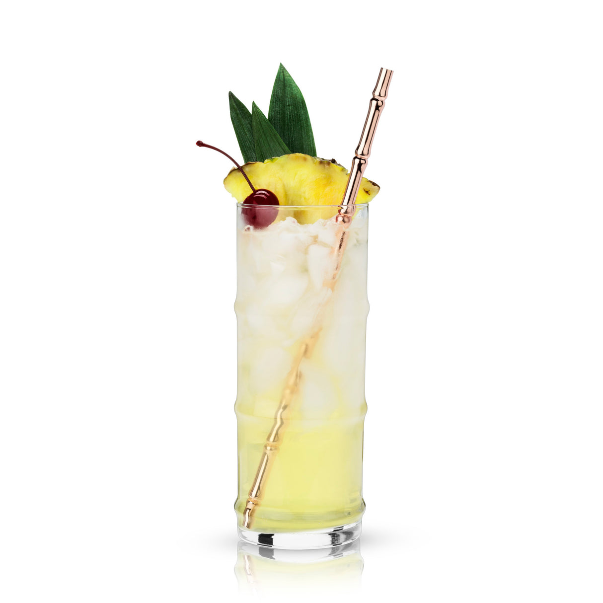 Bamboo copper straws by viski®