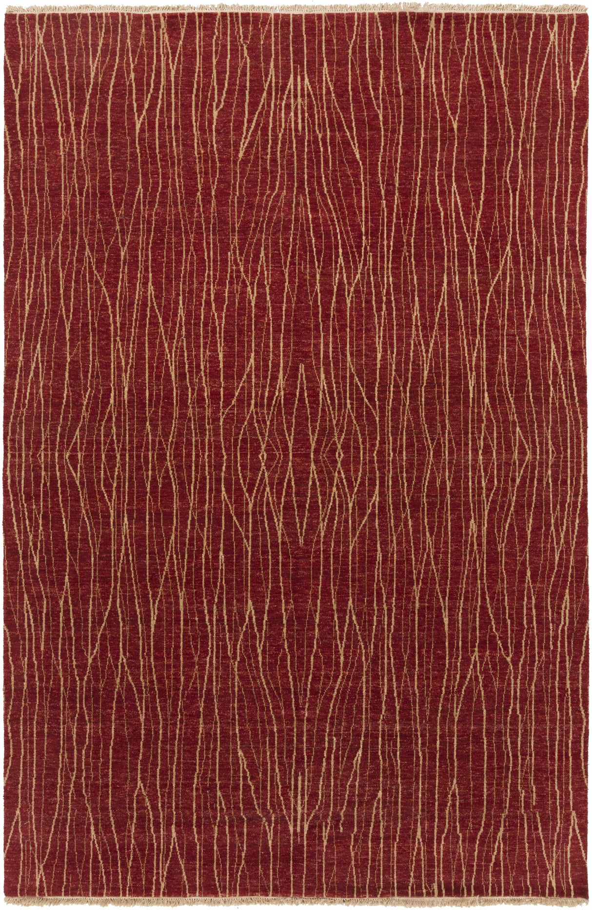 Olavi Red Area Rug - Clearance