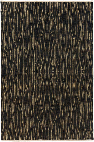 Olavi Black Area Rug - Clearance
