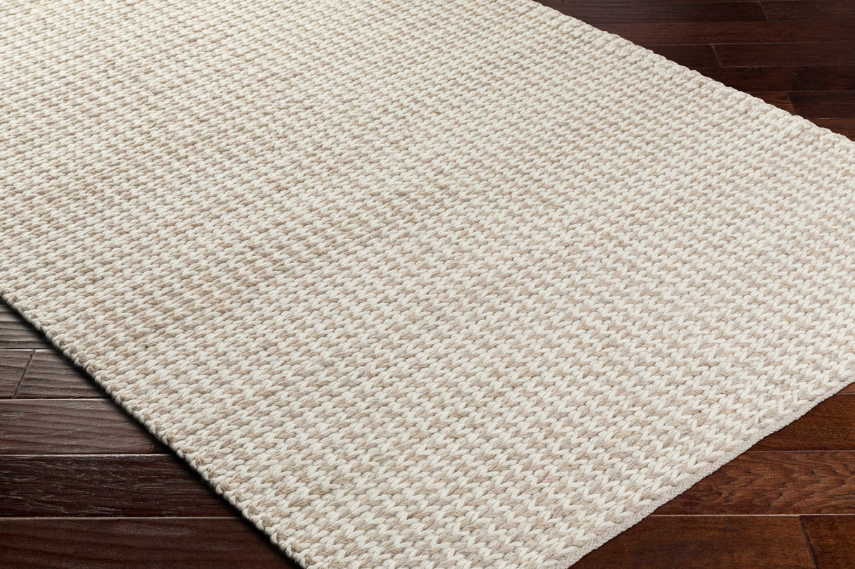 Lenci Hand Woven Wool Area Rug