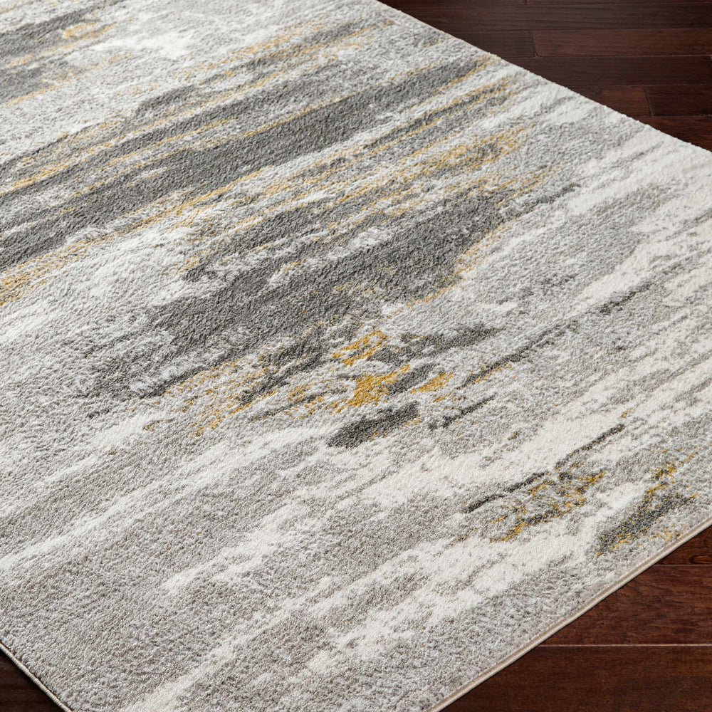 Derex Abstract Gray Rug